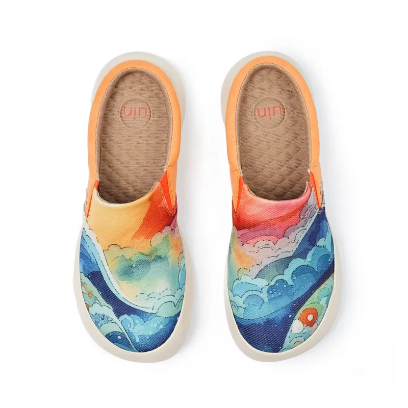 Sunset Over the Sea Denia III Women sold by UIN Footwear