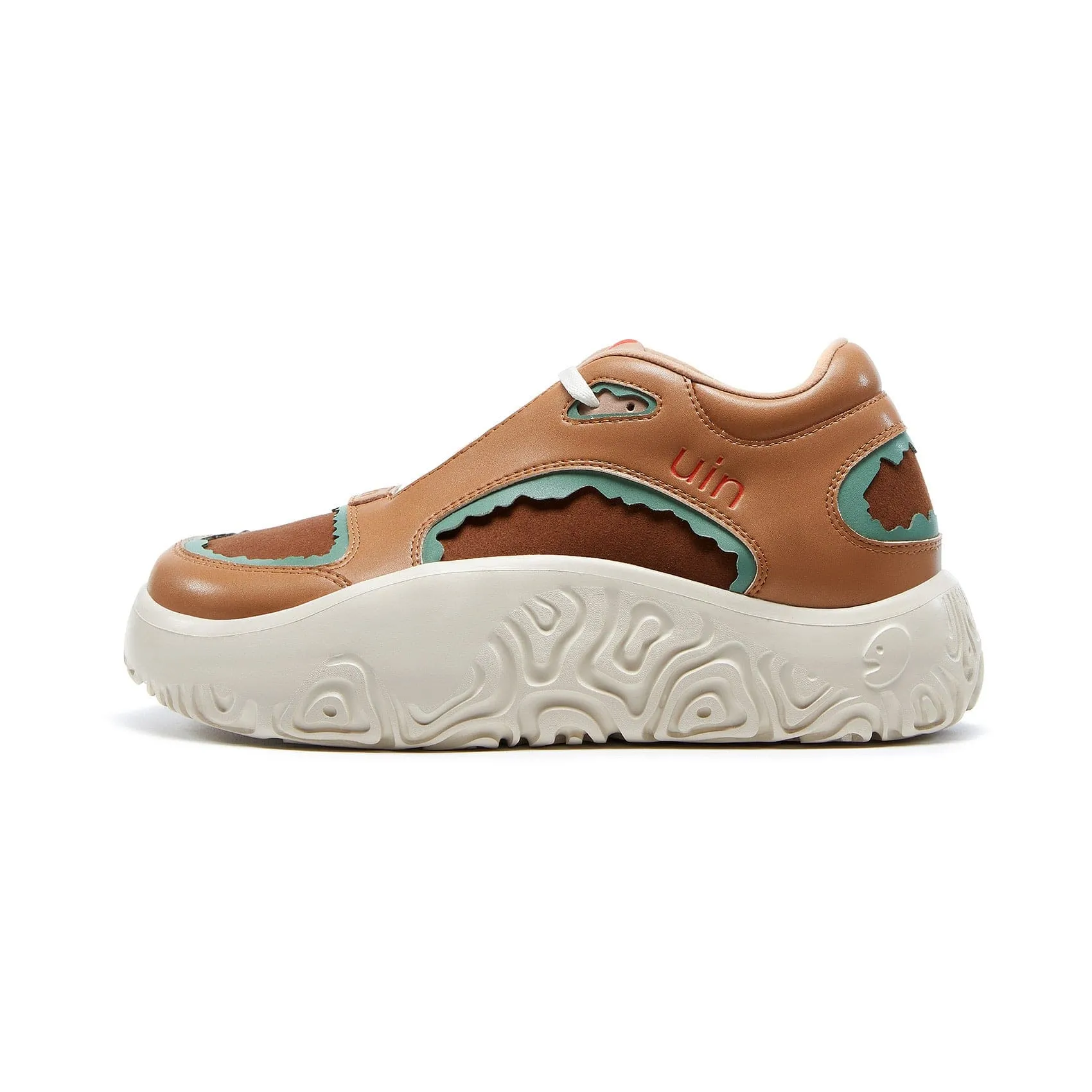 Oak Brown White Vigo V Men sold by UIN Footwear