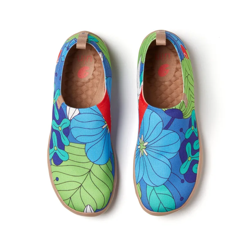 Indigo Floral Dream Toledo A1 Women sold by UIN Footwear