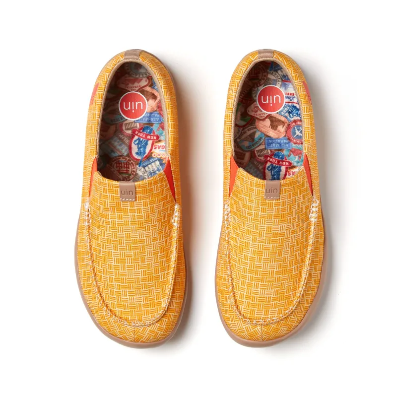 Woven Shadow Yellow Toledo A4 Women sold by UIN Footwear