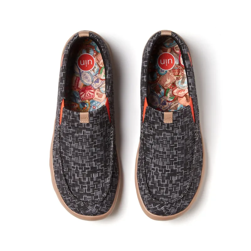 Woven Shadow Black Toledo A4 Men sold by UIN Footwear