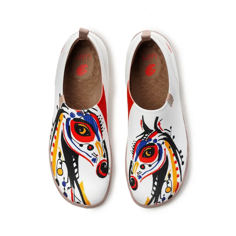 Mondrian Horse Reimagined Toledo I Women made by UIN Footwear