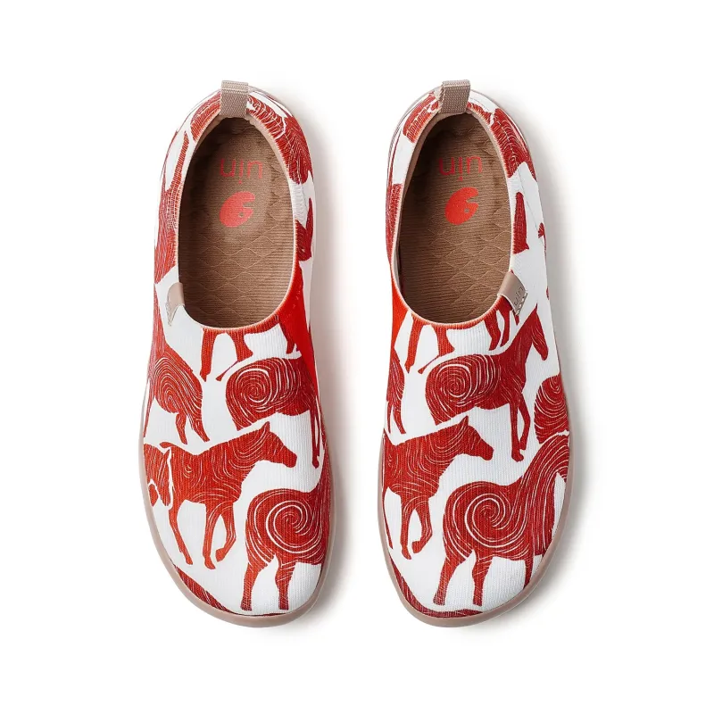 Crimson Fortune Horse Toledo I Women sold by UIN Footwear