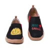 Smiley Black Knitted Women sold by UIN Footwear