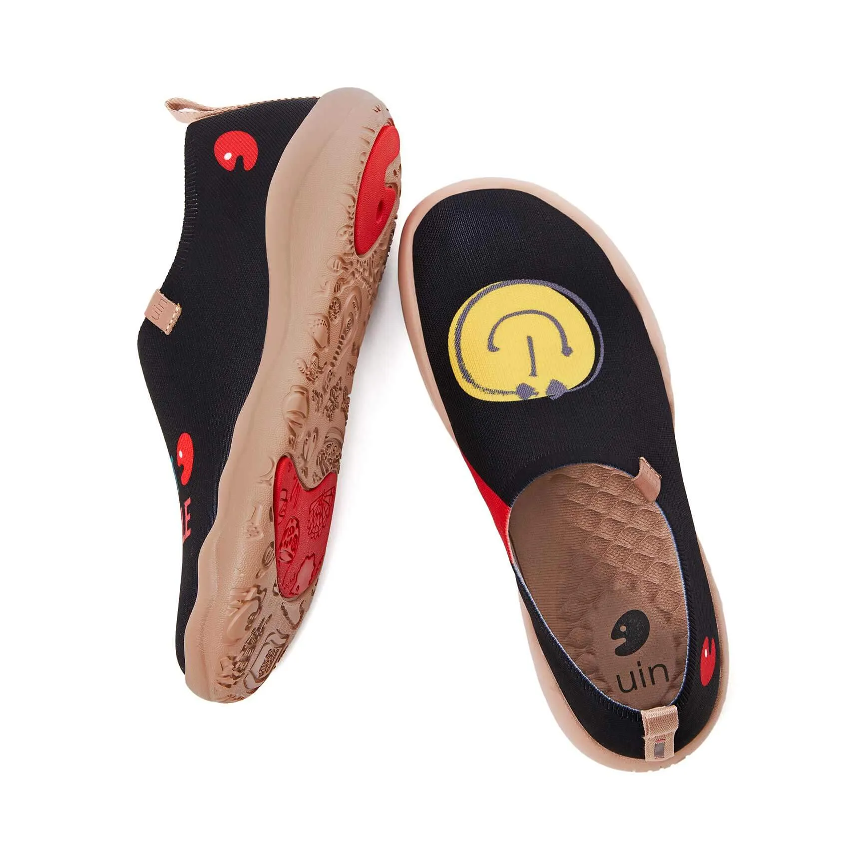 Smiley Black Knitted Women sold by UIN Footwear product image thumbnail 2