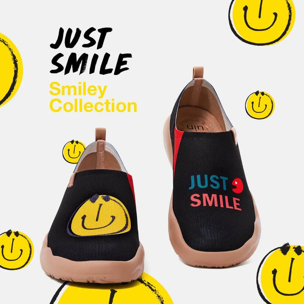 Smiley Black Knitted Women sold by UIN Footwear product image thumbnail 3