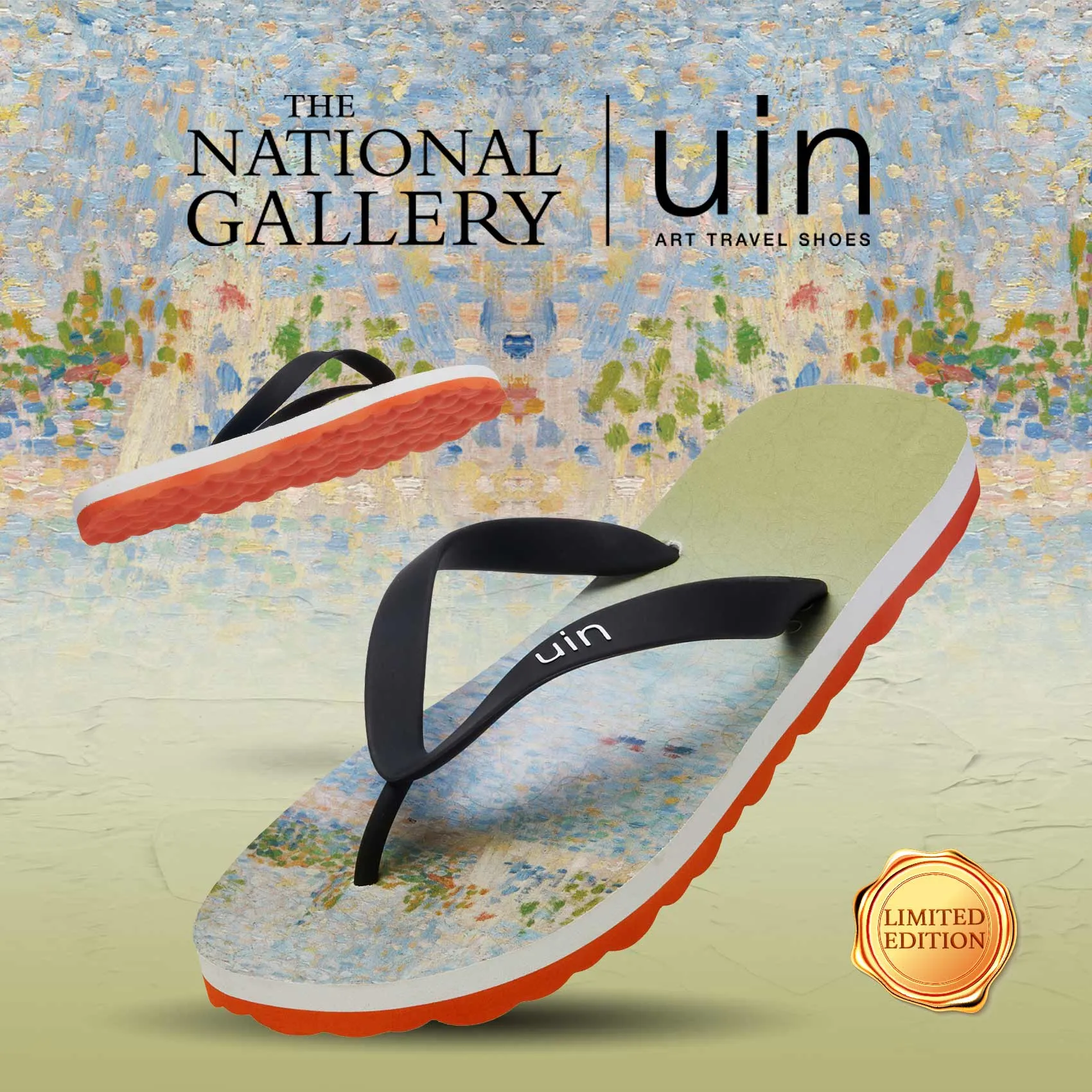 Georges Seurat The Seine seen from La Grande Jatte Blanes Men sold by UIN Footwear product image thumbnail 2