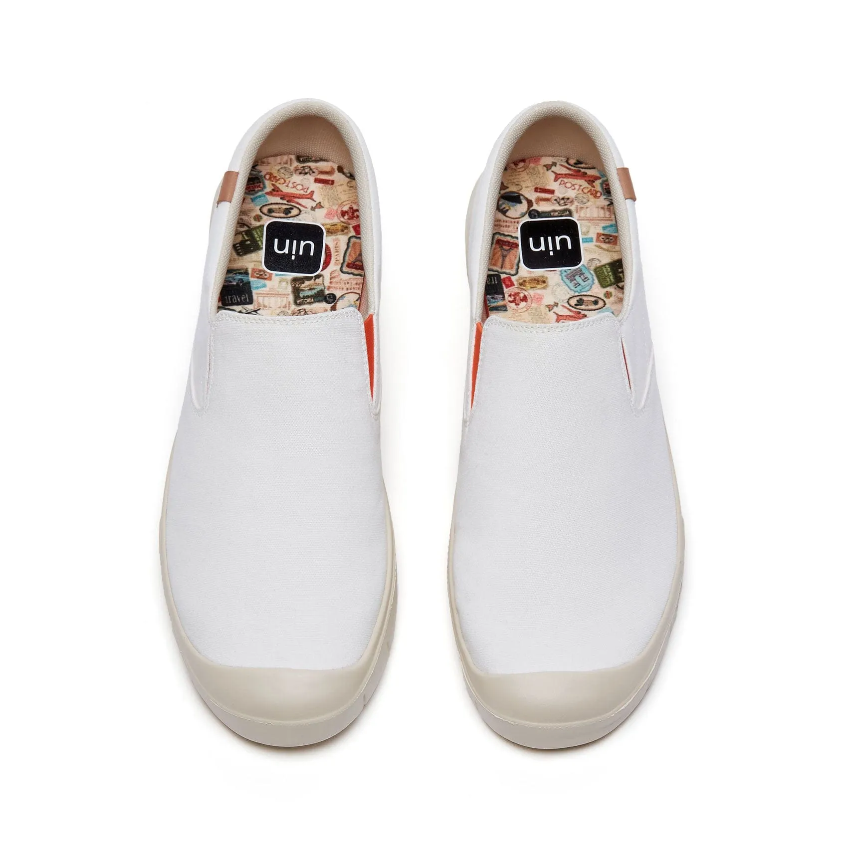 Pure White Canvas Cadiz I Men sold by UIN Footwear product image thumbnail 2