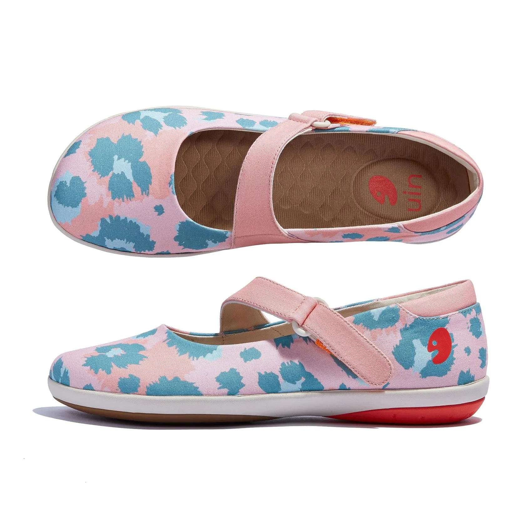 Pink Blue Leopard Illetes III Women sold by UIN Footwear