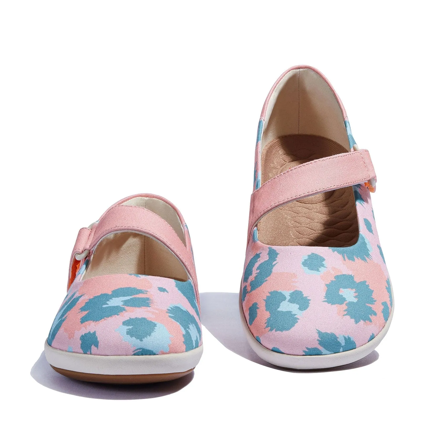 Pink Blue Leopard Illetes III Women sold by UIN Footwear product image thumbnail 2