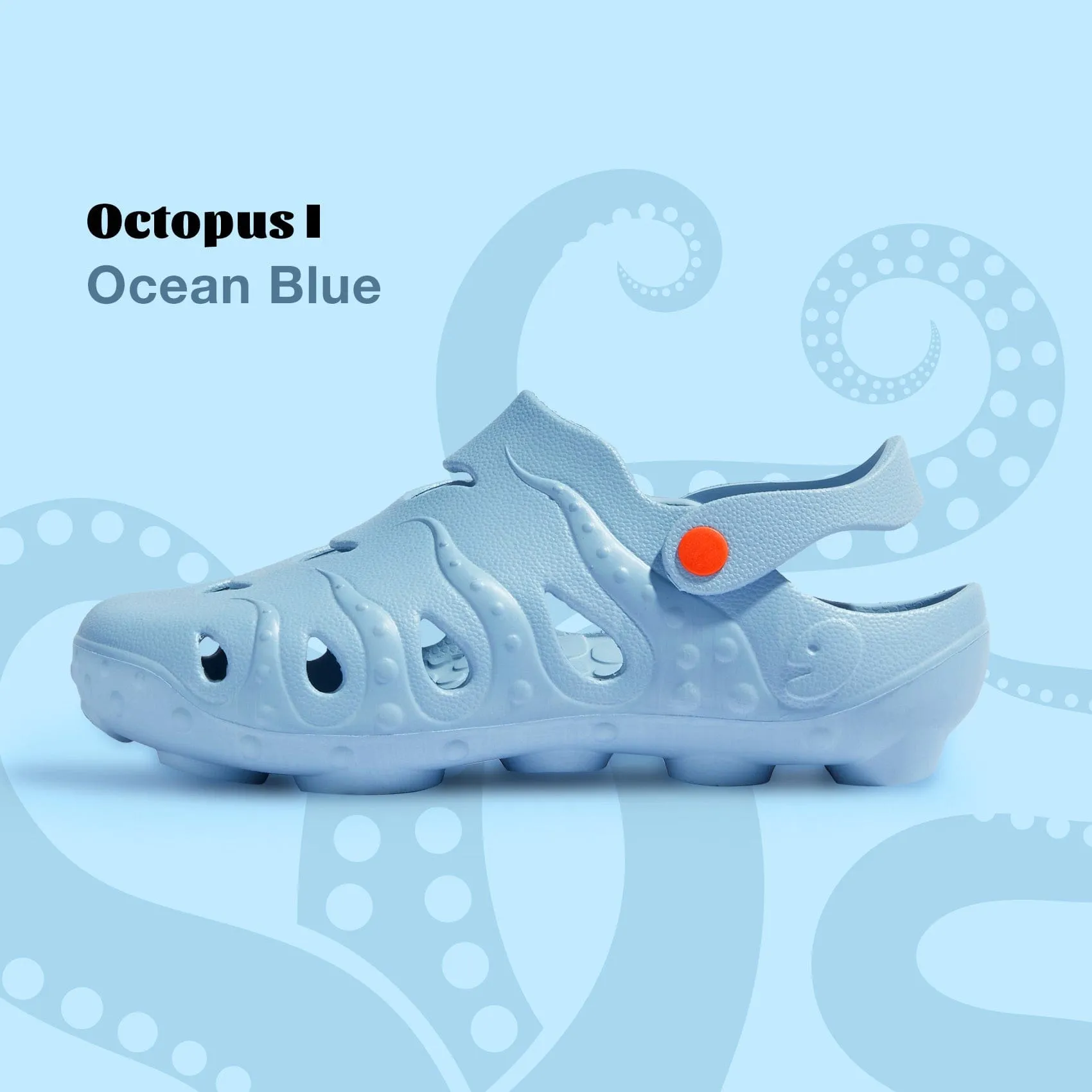 Ocean Blue Octopus I Men sold by UIN Footwear product image thumbnail 2