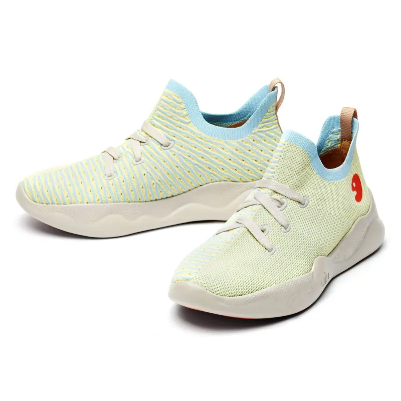 Yellow & Blue Mijas Women sold by UIN Footwear