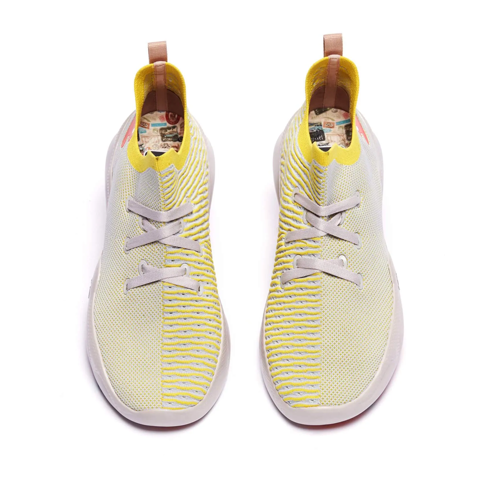 Yellow & Grey Mijas Men sold by UIN Footwear product image thumbnail 4