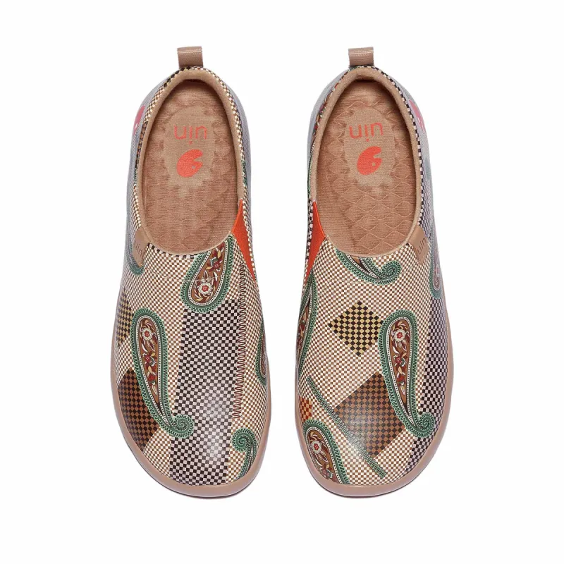 Paisley Check Toledo I Women sold by UIN Footwear