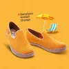 Barcelona Knitted Orange sold by UIN Footwear