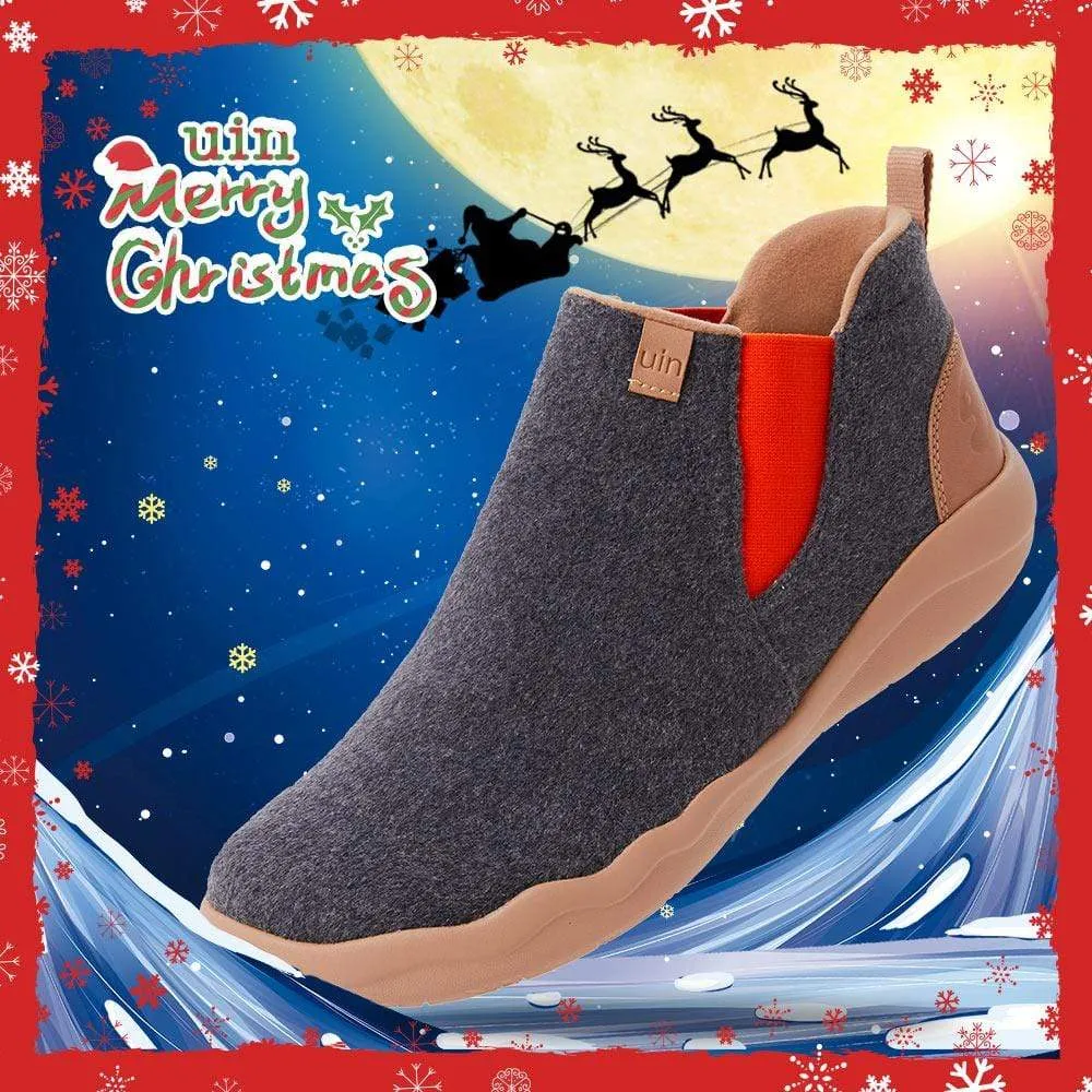 Granada Deep Grey Wool Boots Women sold by UIN Footwear product image thumbnail 2