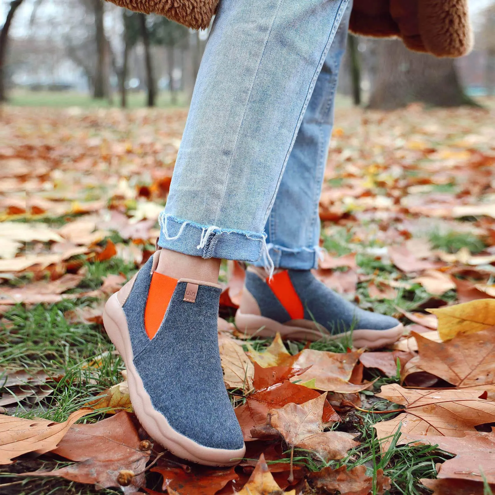 Granada Deep Grey Wool Boots Women sold by UIN Footwear product image thumbnail 3