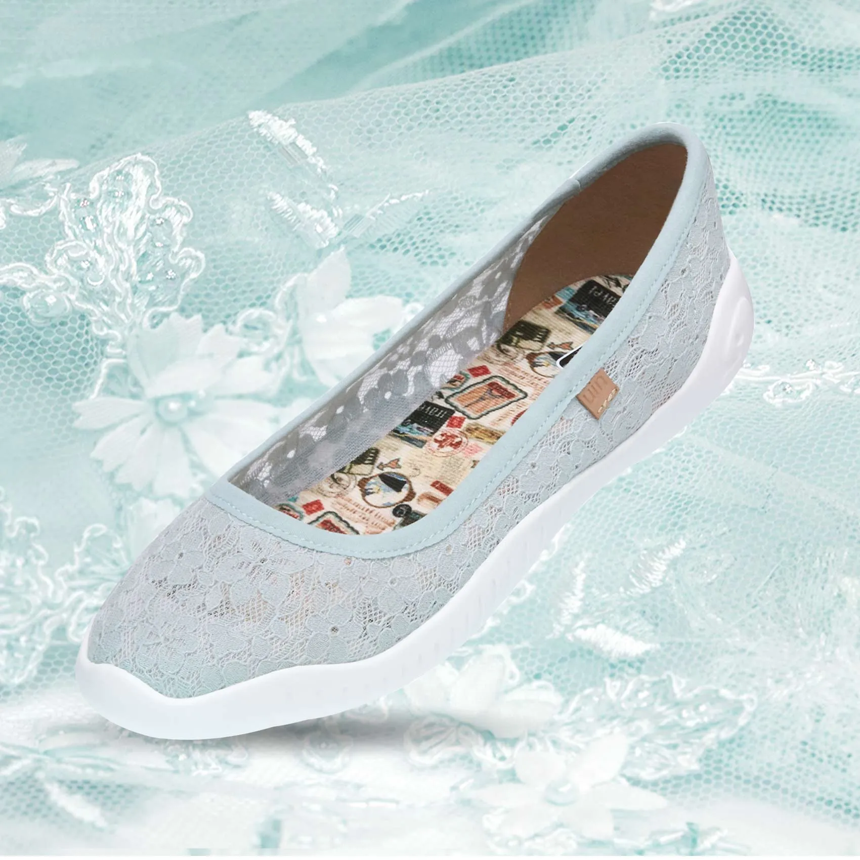 Mintcream Lace Menorca III Women sold by UIN Footwear product image thumbnail 2