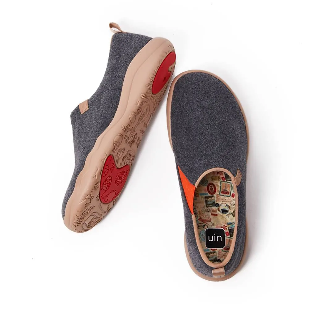 Toledo II Deep Grey Wool Women-US Local Delivery sold by UIN Footwear product image thumbnail 5