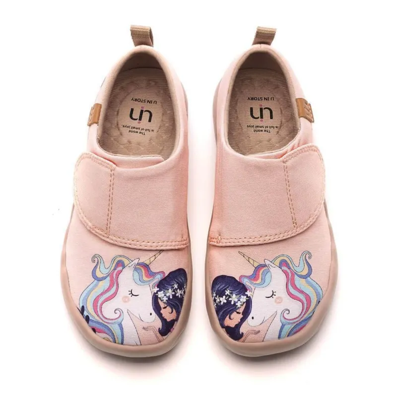 GIRL AND UNICORN Canvas Kid sold by UIN Footwear