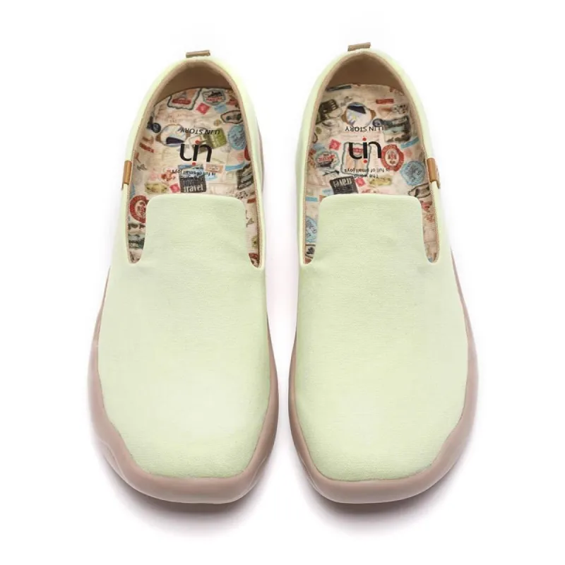 Barcelona Canvas Light Green sold by UIN Footwear