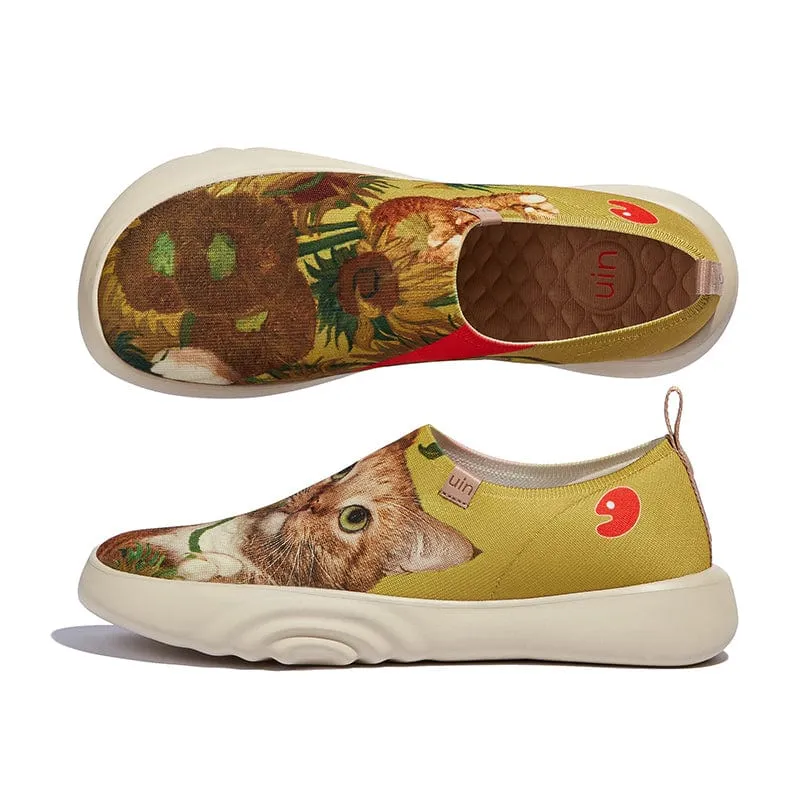 Sunflowers and Cat 4 Toledo XV Men sold by UIN Footwear