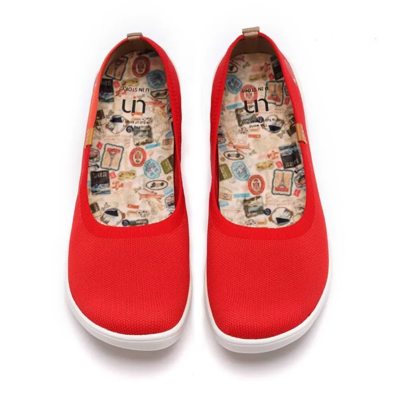 Valencia Knitted Red sold by UIN Footwear