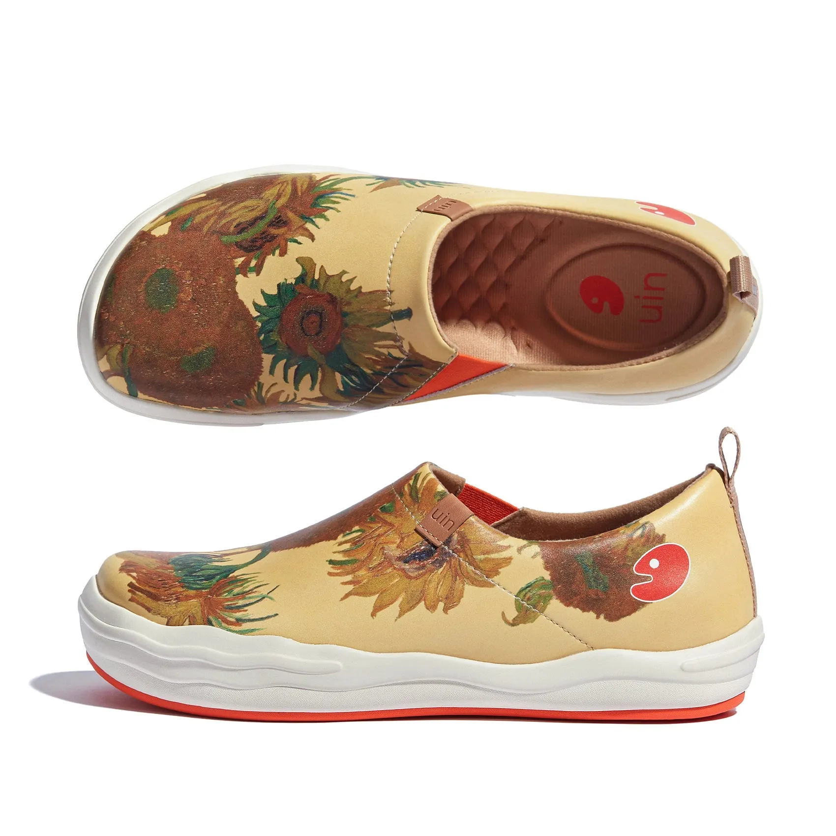 Van Gogh Sunflowers Toledo VIII Women sold by UIN Footwear