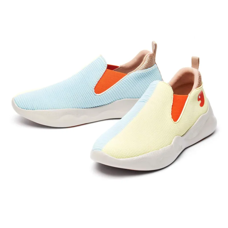 Blue & Yellow Mijas II sold by UIN Footwear