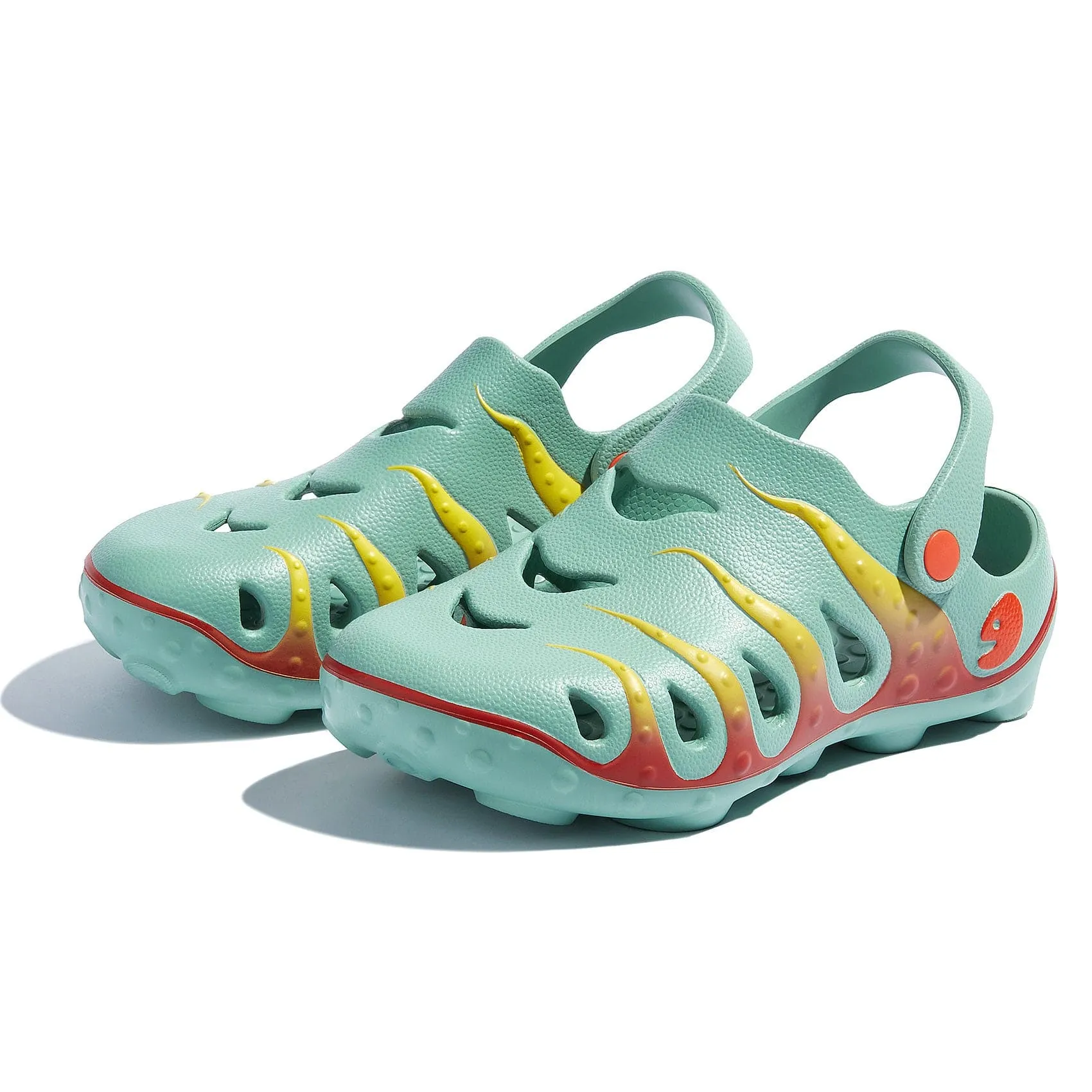 Green Fire Octopus I Men sold by UIN Footwear product image thumbnail 3