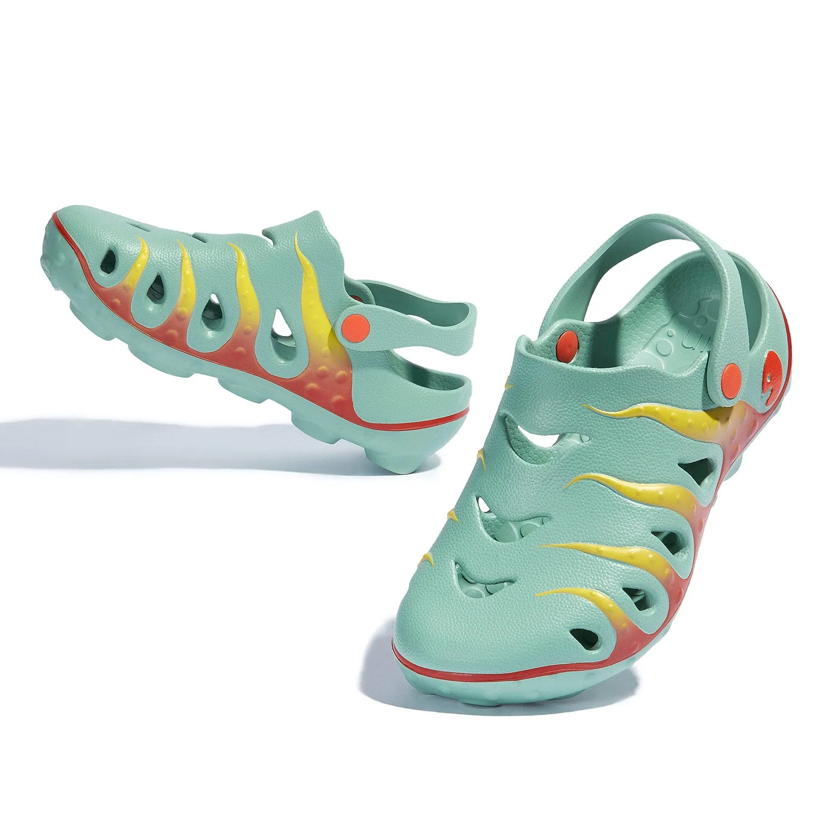Green Fire Octopus I Men sold by UIN Footwear product image thumbnail 2
