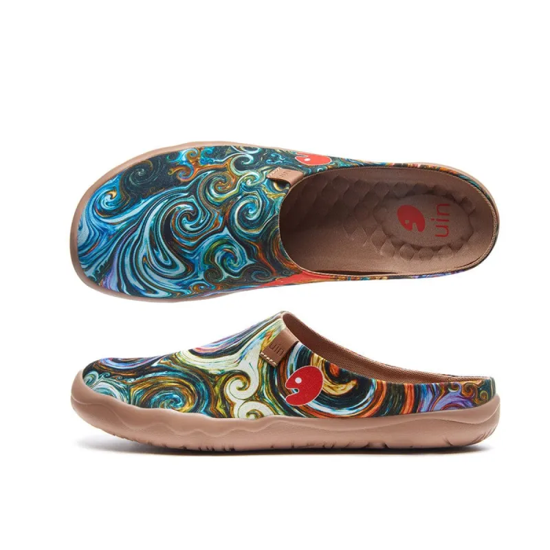 Starry Night Malaga Slipper Men sold by UIN Footwear