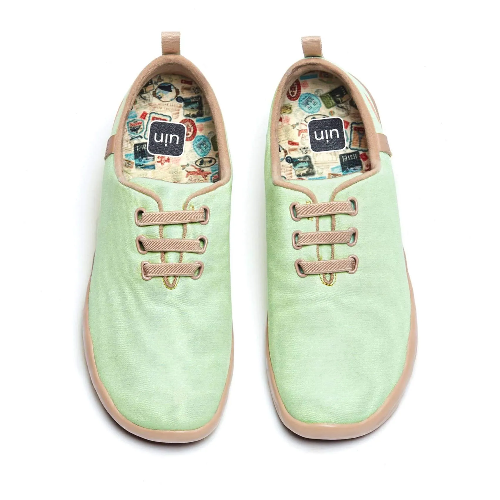 Moguer Pastel Green sold by UIN Footwear