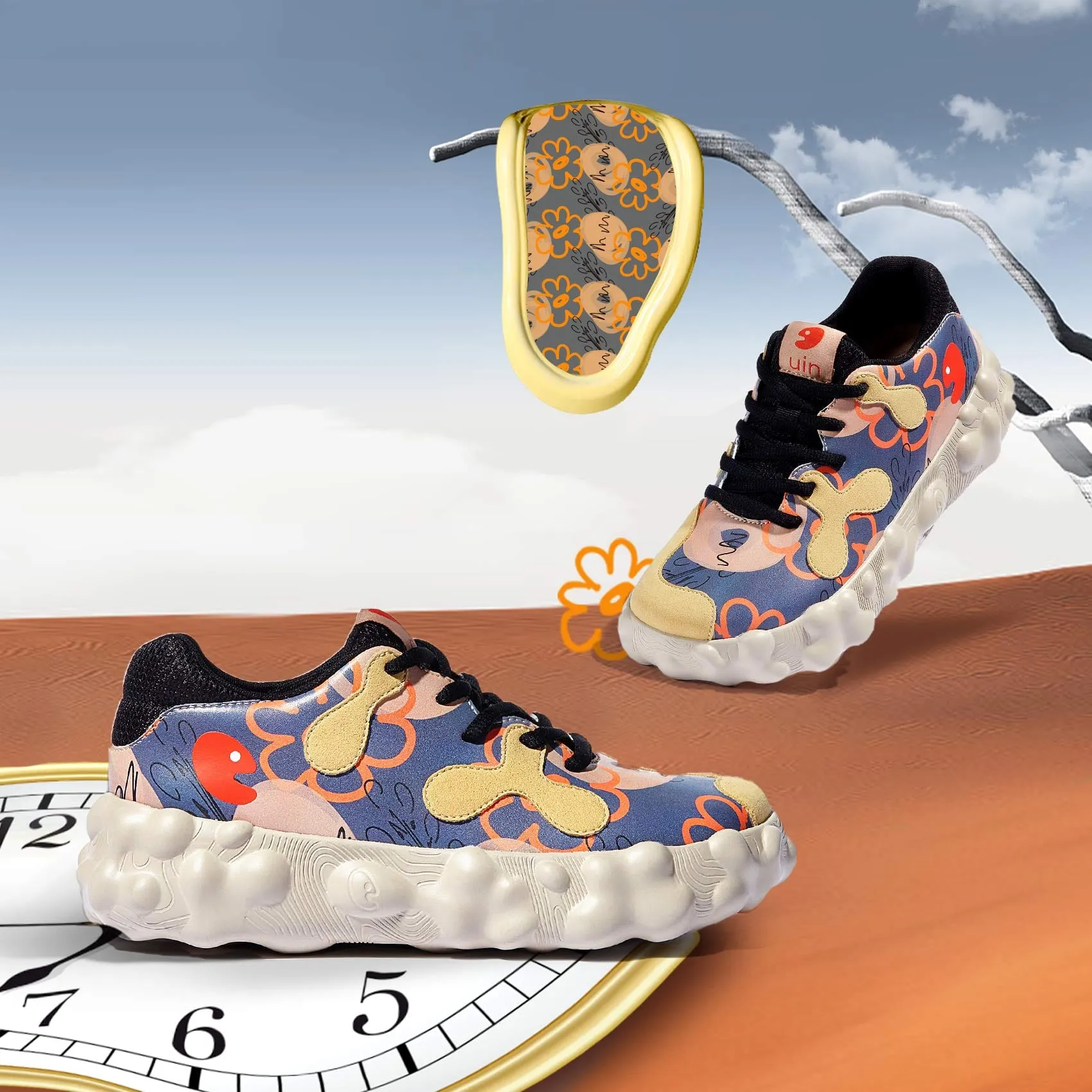 Floral Graffiti Figueras I Women sold by UIN Footwear product image thumbnail 2