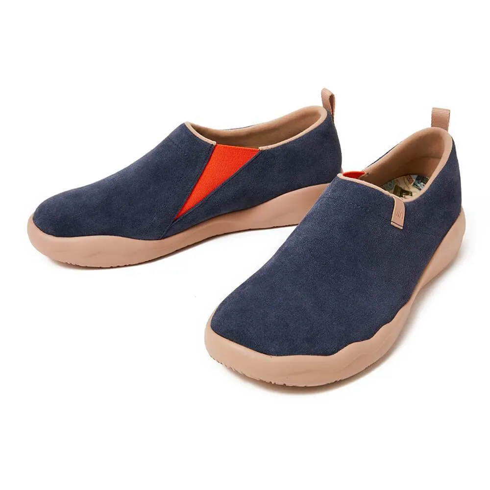 Toledo II Deep Blue Cow Suede Men sold by UIN Footwear product image thumbnail 4