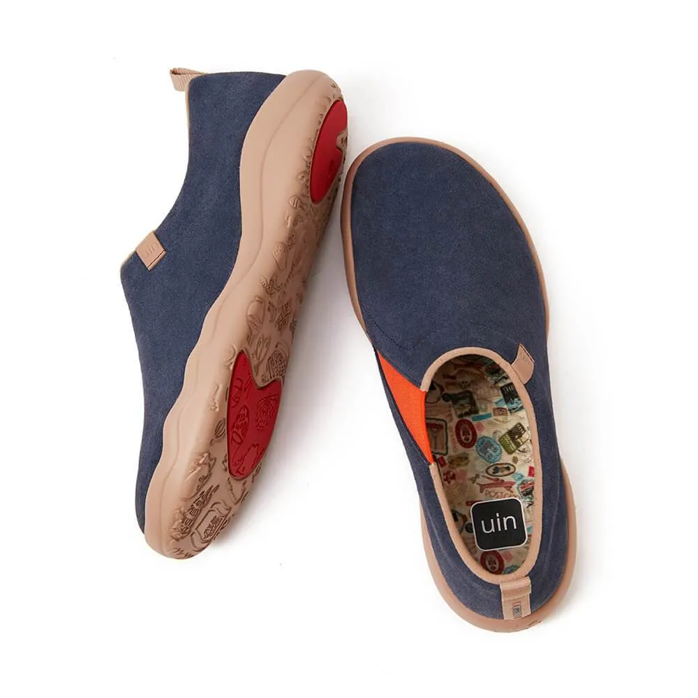 Toledo II Deep Blue Cow Suede Men sold by UIN Footwear product image thumbnail 5