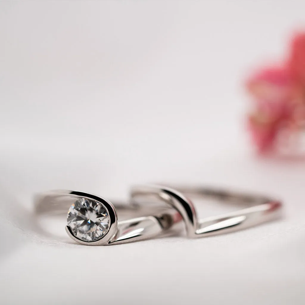 Shaped Wedding Band Deposit sold by Ethica Diamonds