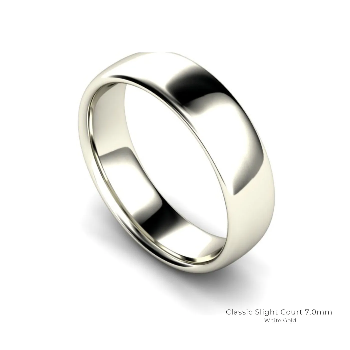 Slight Court | 7.0mm Wedding Band sold by Ethica Diamonds product image thumbnail 2