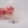 The Nola Ring | Round Lab Diamond Tiffany Engagement Slim Solitaire sold by Ethica Diamonds