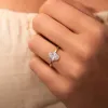 The Alice Ring | Oval Lab Diamond Four Claw Engagement Solitaire sold by Ethica Diamonds