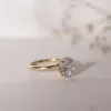 The Alice Ring | Oval Lab Diamond Four Claw Engagement Solitaire sold by Ethica Diamonds