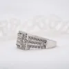 The Niamh Ring | 0.96ct VS1 D-E Lab Diamond Pavé Art Deco Halo Cluster sold by Ethica Diamonds