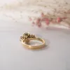 The Tessa Ring | Oval & Round Lab Diamond Engagement Trilogy sold by Ethica Diamonds