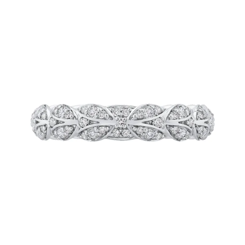 The Hermione Wedding Ring | Matching Wedding Band Bridal Set sold by Ethica Diamonds