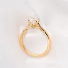 The Evangeline Ring | Round Moissanite & Diamond Vintage Engagement Solitaire sold by Ethica Diamonds