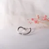 The Lux Ring | Lab Diamond Pavé Chevron Shaped Band sold by Ethica Diamonds