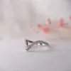 The Lux Ring | Lab Diamond Pavé Chevron Shaped Band sold by Ethica Diamonds