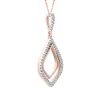 The Tansy Pendant | Lab Diamond Vintage Style Pavé sold by Ethica Diamonds