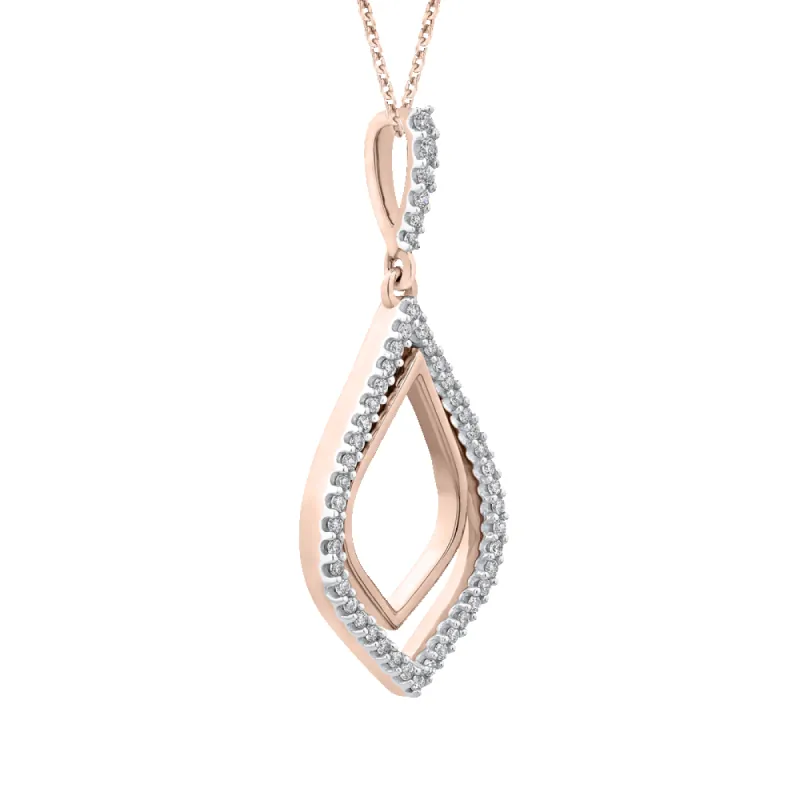 The Tansy Pendant | Lab Diamond Vintage Style Pavé sold by Ethica Diamonds