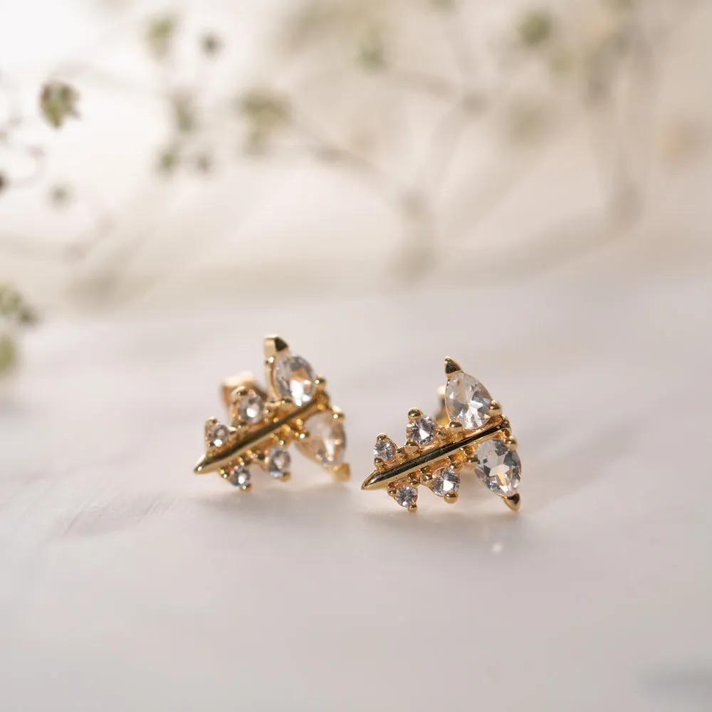 The Kelynen Earrings | VS1 D-E Lab Diamonds. 100% Recycled 9k Gold sold by Ethica Diamonds